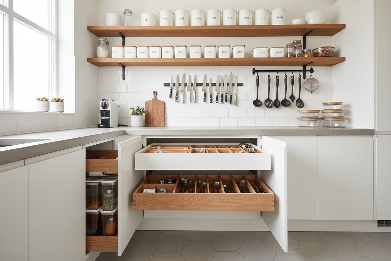 The Ultimate Guide to Small Kitchen Organization