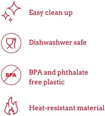 Whiskware Justice League Silicone Pancake Mold and Shaper, Breakfast Art Dishwasher Safe, BPA and Phthalate Free Plastic, Batman