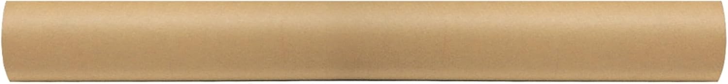 School Smart Butcher Kraft Paper Roll, 40 lb, 36 Inches x 1000 Feet, Brown - 085445