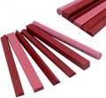 Sharpening Stone Set, 6pcs 3000# Ruby Whetstone Kit Small Fine Polishing Sharpener Stone for Sharpen Chisel Gouge,Knife and Bladed Cutting Tools, Variety of Shapes[Length:100mm(3.94Inch)]