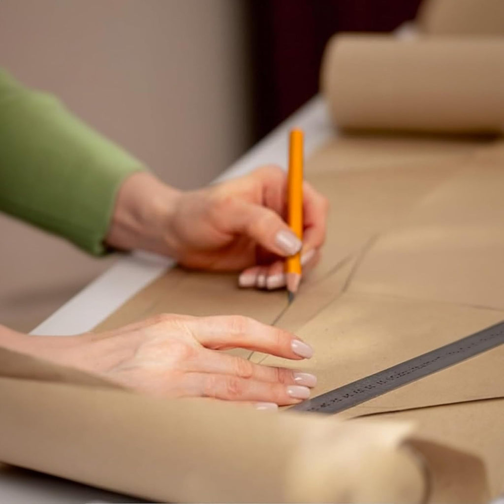 School Smart Butcher Kraft Paper Roll, 40 lb, 36 Inches x 1000 Feet, Brown - 085445