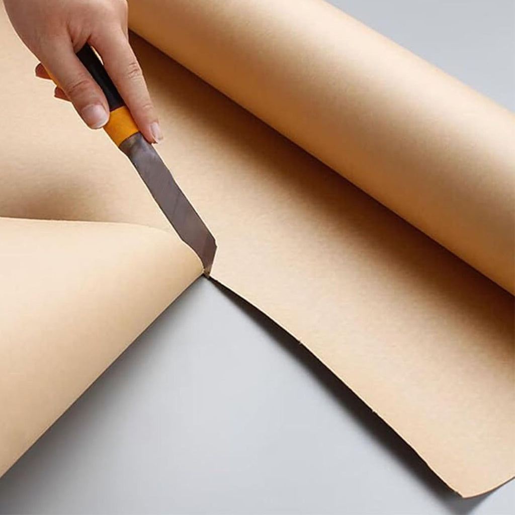 School Smart Butcher Kraft Paper Roll, 40 lb, 24 Inches x 1000 Feet, Brown