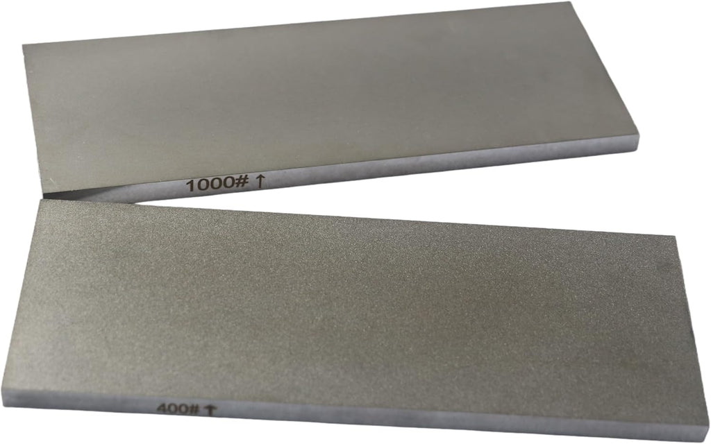 CBN Sharpening Stone 8 inch Double-sided Whetstone Knife Sharpener 8” x 3”, for Sharpening High Speed Steel,Special Steel,for Both Household and Professional Use (400/1000 Grit)