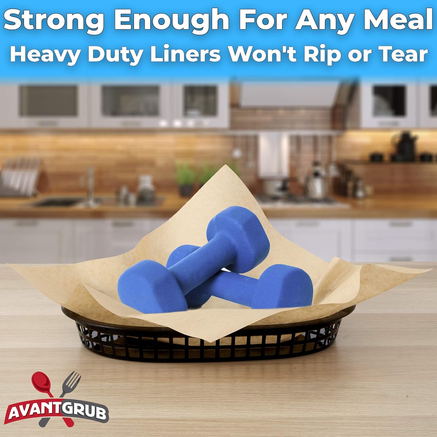 Eco Friendly, Grease Proof 12" x 12" Deli Wrap 2000 Pk. Best Kraft Food Wrapping Paper Sheets for Picnic, Festival, Fair or BBQ. Perfect Liner for Tray, Basket or Boat. Quality Bulk Restaurant Supply